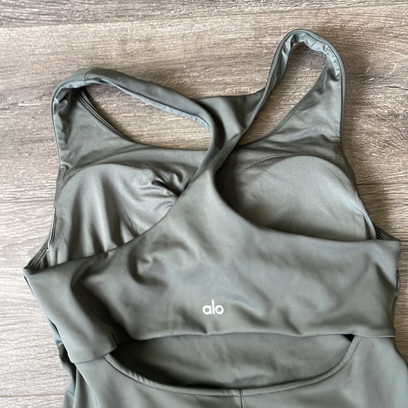 ALO Yoga Airlift Fly Dress - Dark Cactus L - Picture 6 of 8